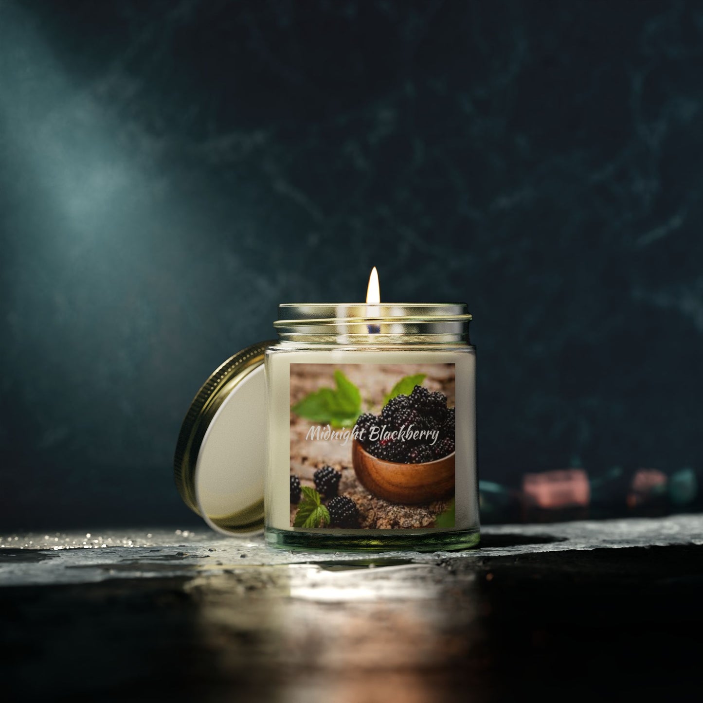 Midnight Blackberry - Scented Candles(4oz, 9oz)