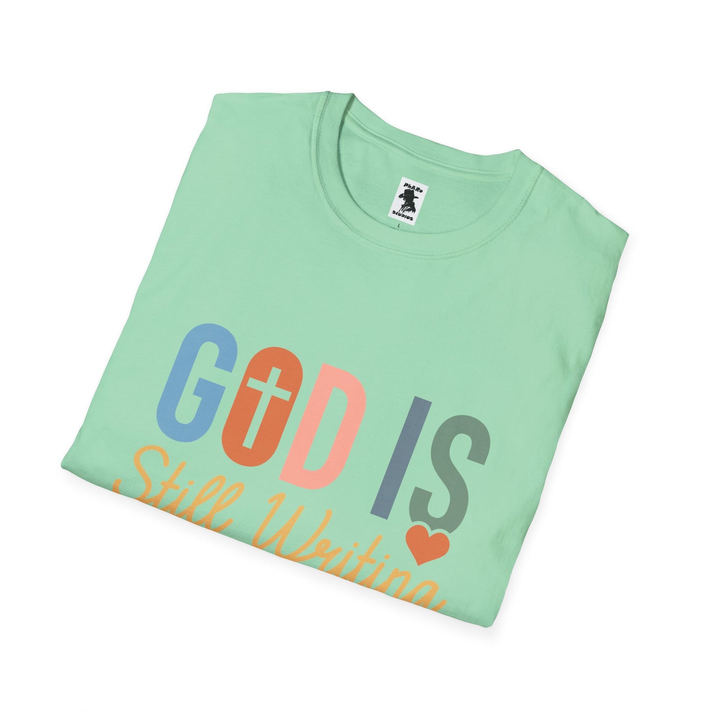 Inspirational Unisex T-Shirt - "God is Still Writing Your Story"