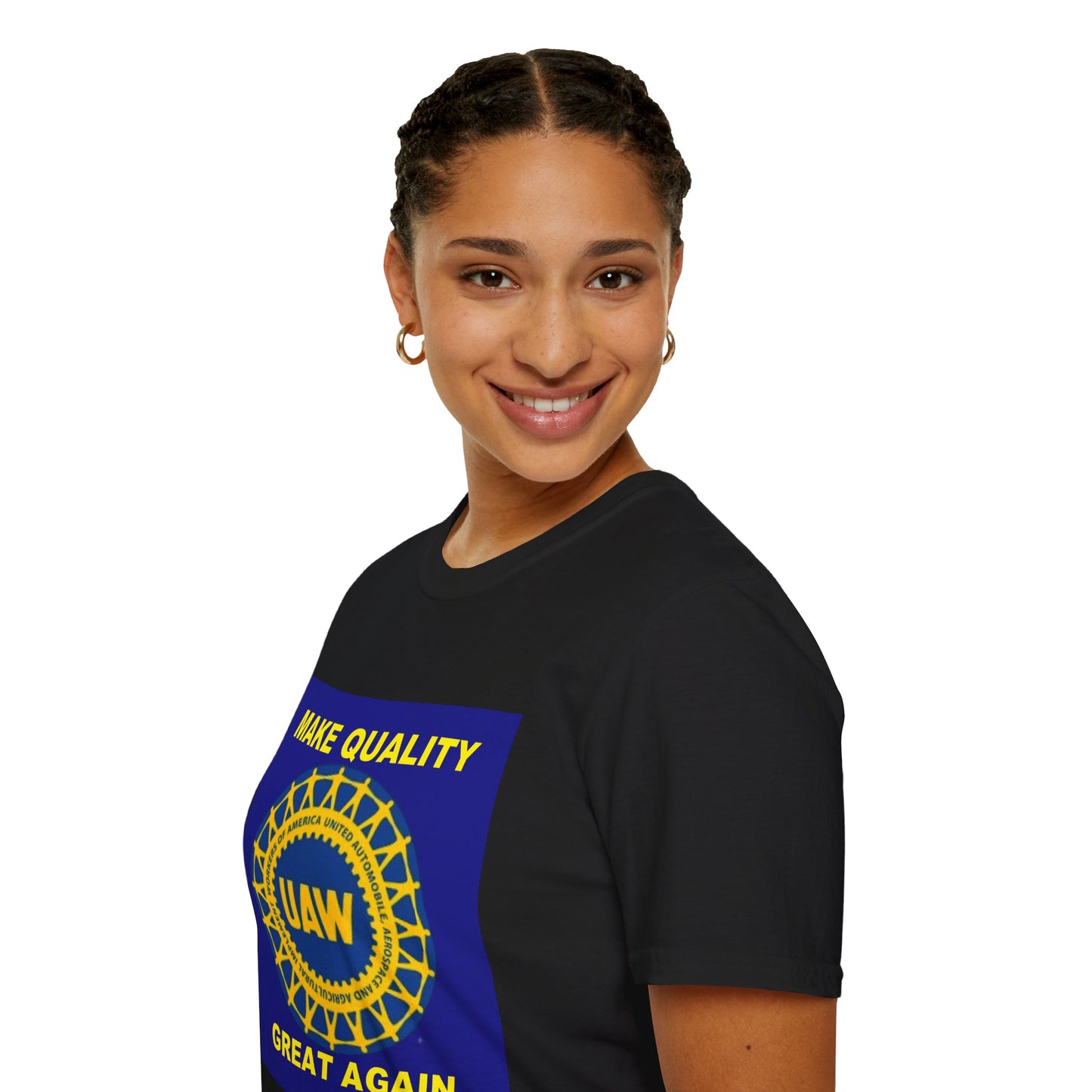 UAW Make Quality Great Again Unisex Softstyle T-Shirt