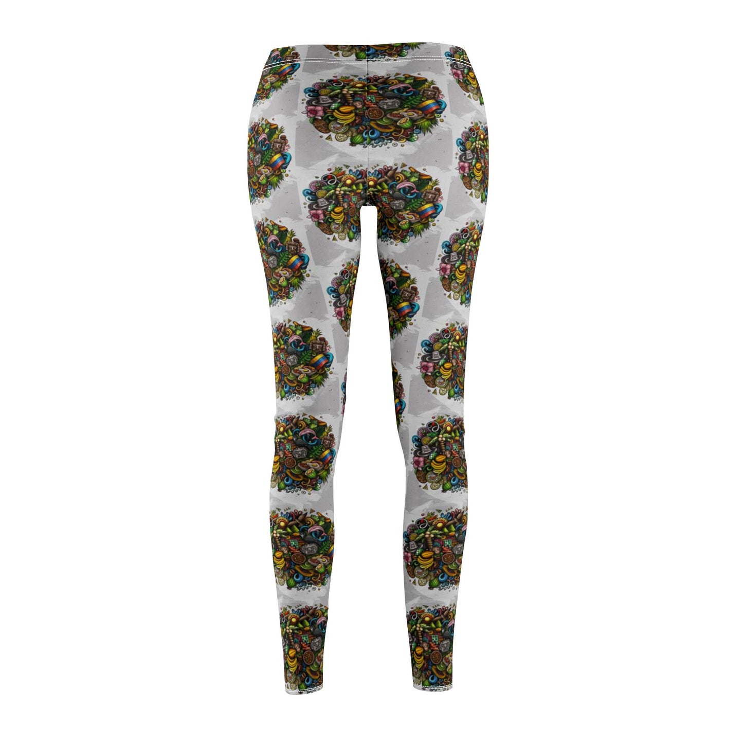 Colombia - Women's Mid-rise Casual Leggings