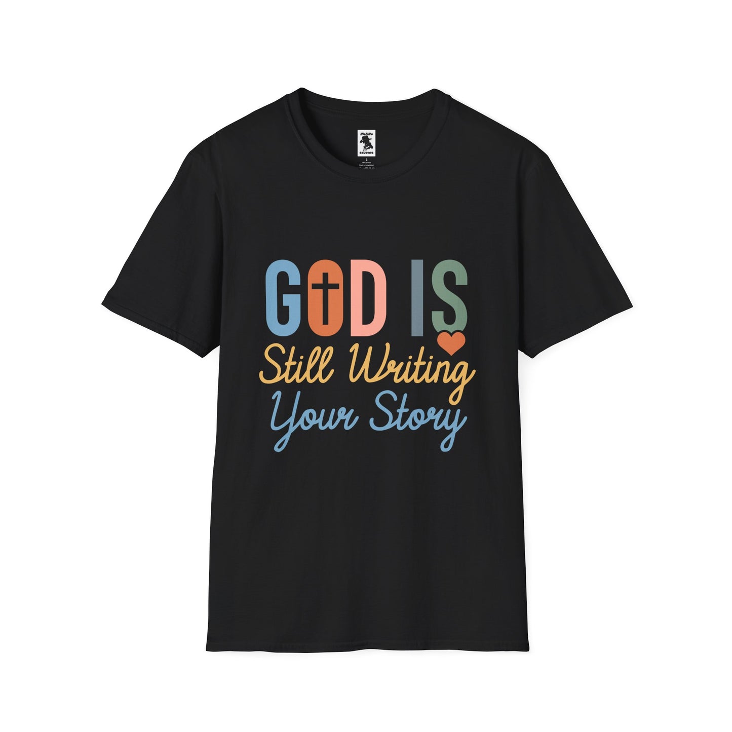 Inspirational Unisex T-Shirt - "God is Still Writing Your Story"