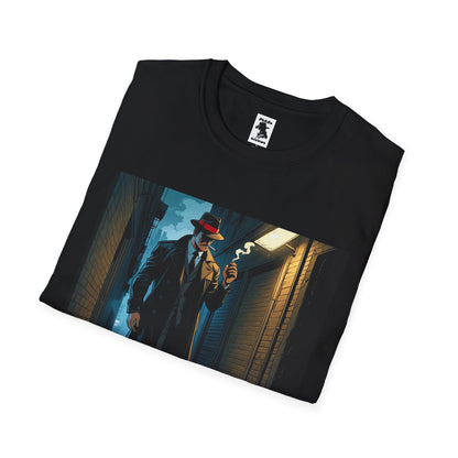 Ace Calloway Graphic Unisex Softstyle T-Shirt - Vintage Detective Vibe, Perfect for Fans and Gift Occasions