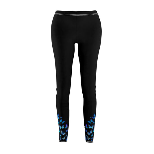 Butterflies - Women's Mid-rise Casual Leggings