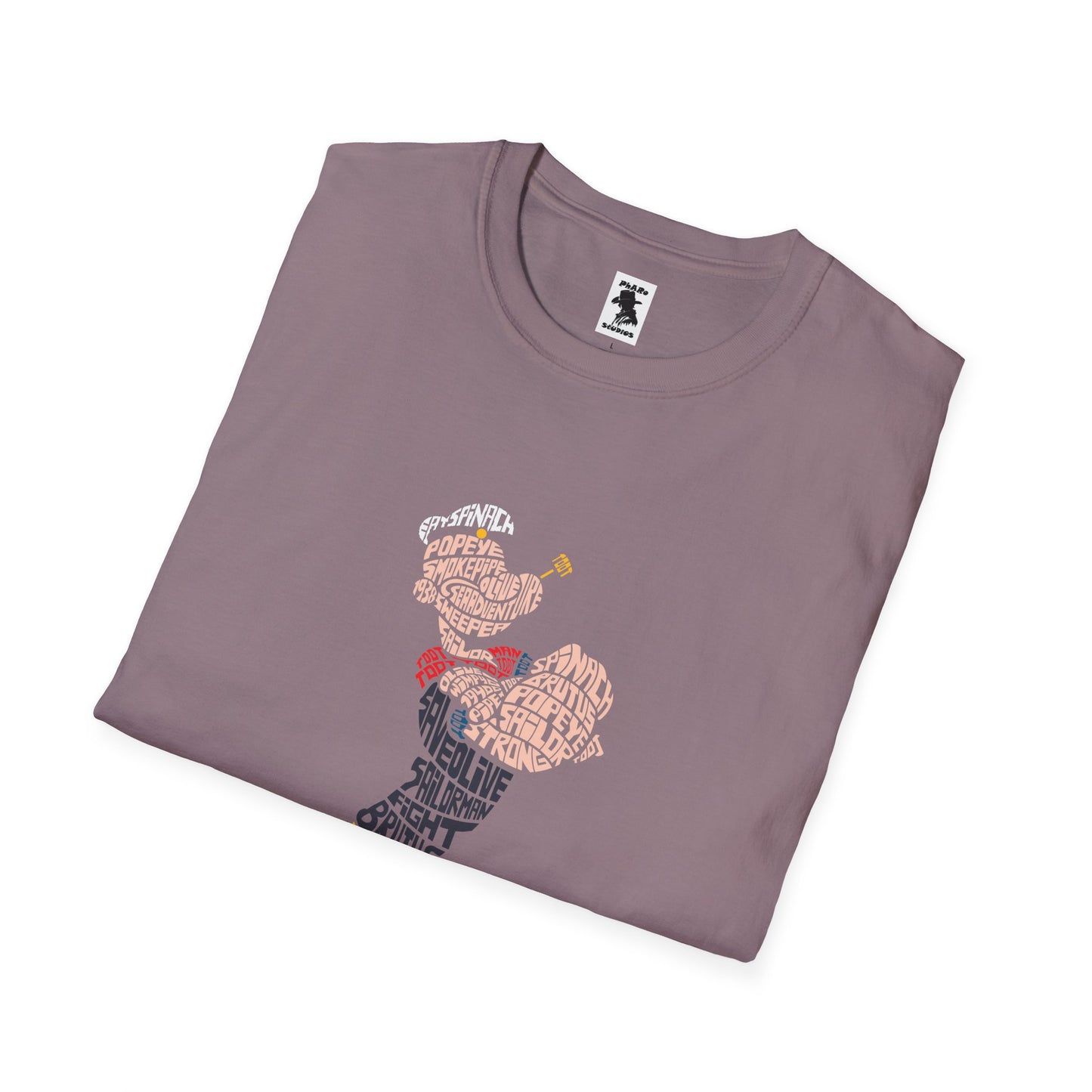 Retro Popeye Softstyle Unisex T-Shirt for Fans