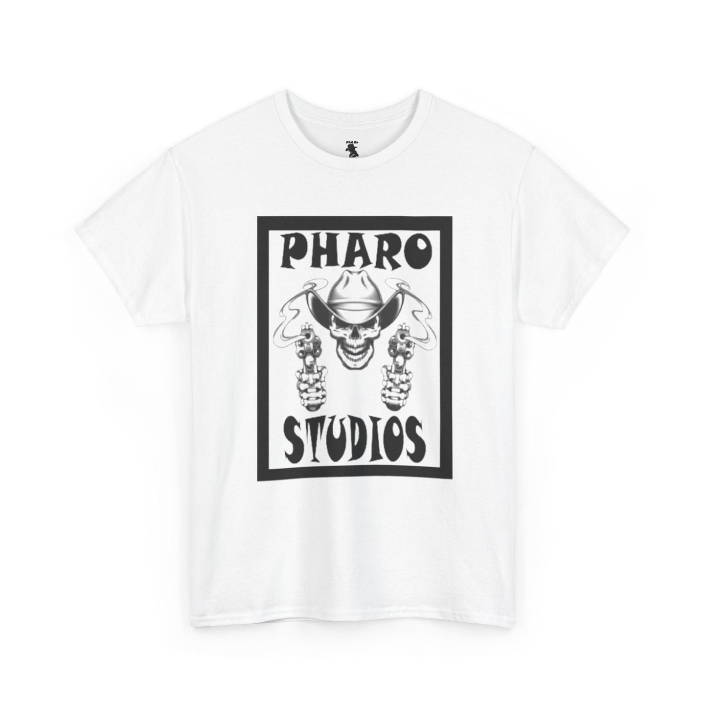 Unisex Heavy Cotton Tee - PhARo Studios Logo