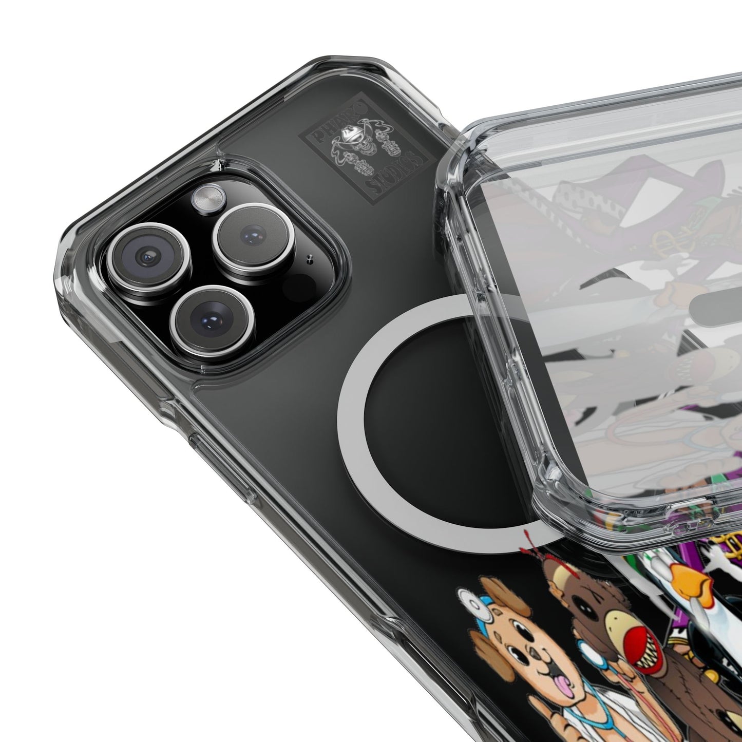 G.G. & Friends Magnetic Clear Impact Cases for iPhone