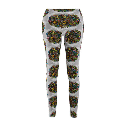 Colombia - Women's Mid-rise Casual Leggings