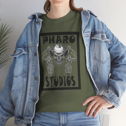 Unisex Heavy Cotton Tee - PhARo Studios Logo