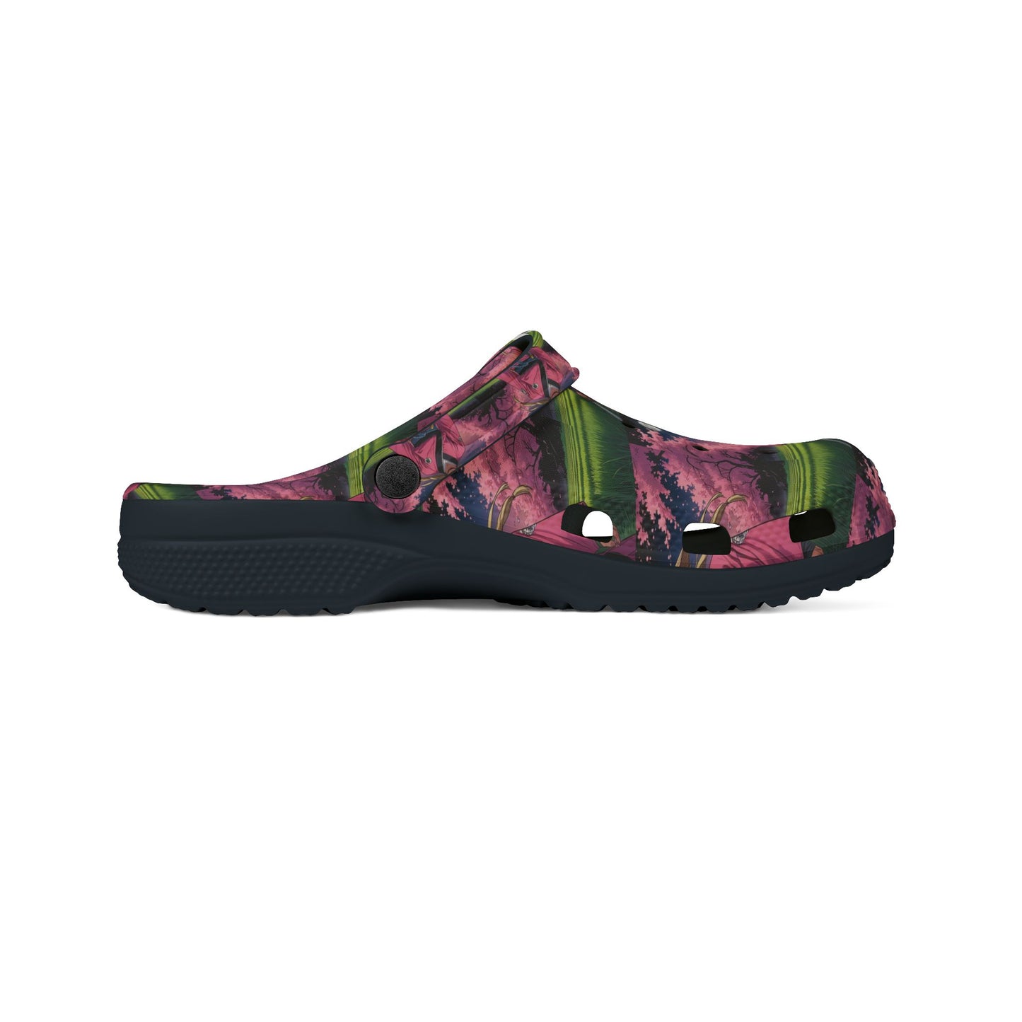 Crimson Twilight - Rubber Clogs  - Perfect for Casual Wear & Summer Fun