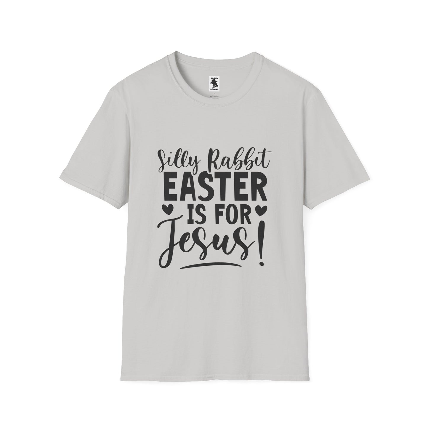 Silly Rabbit Easter is for Jesus! Unisex Softstyle T-Shirt