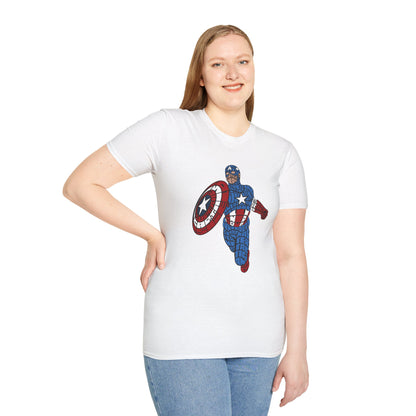 Captain America Unisex Softstyle T-Shirt