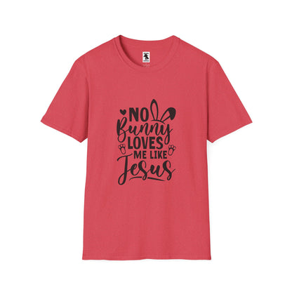 No Bunny Loves Me Like Jesus Unisex Softstyle T-Shirt