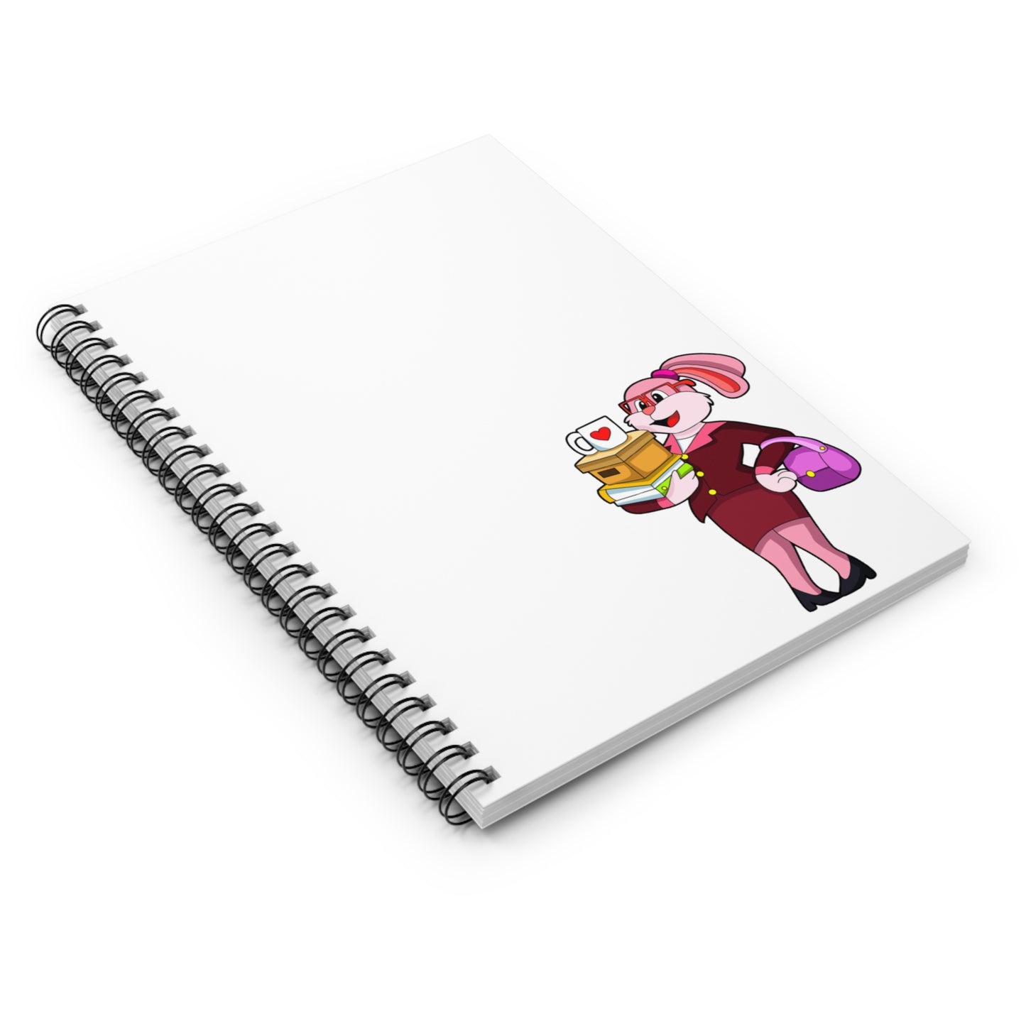 Spiral Notebook - Ruled Line - Fluffy