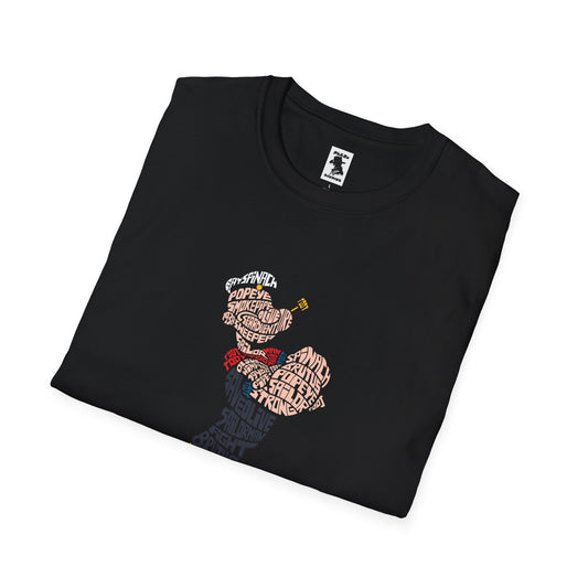 Retro Popeye Softstyle Unisex T-Shirt for Fans