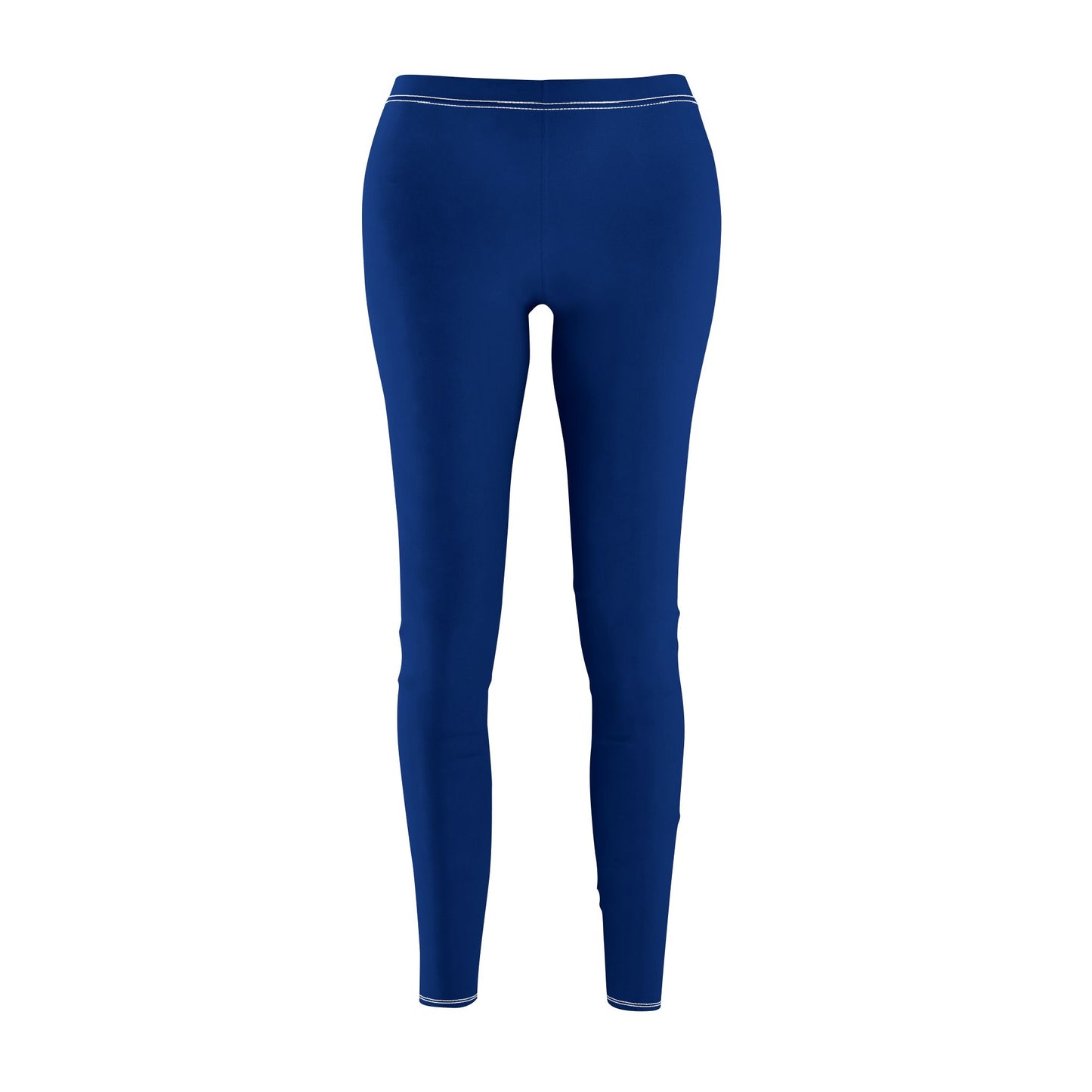 Dark Blue - Women's Mid-rise Casual Leggings