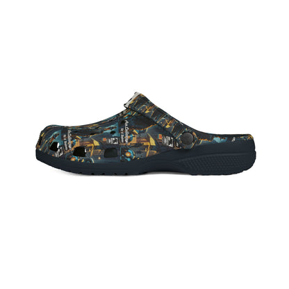 Ace Calloway - Rubber Shoes - Casual Slip-On Footwear for Summer and Outdoor Fun