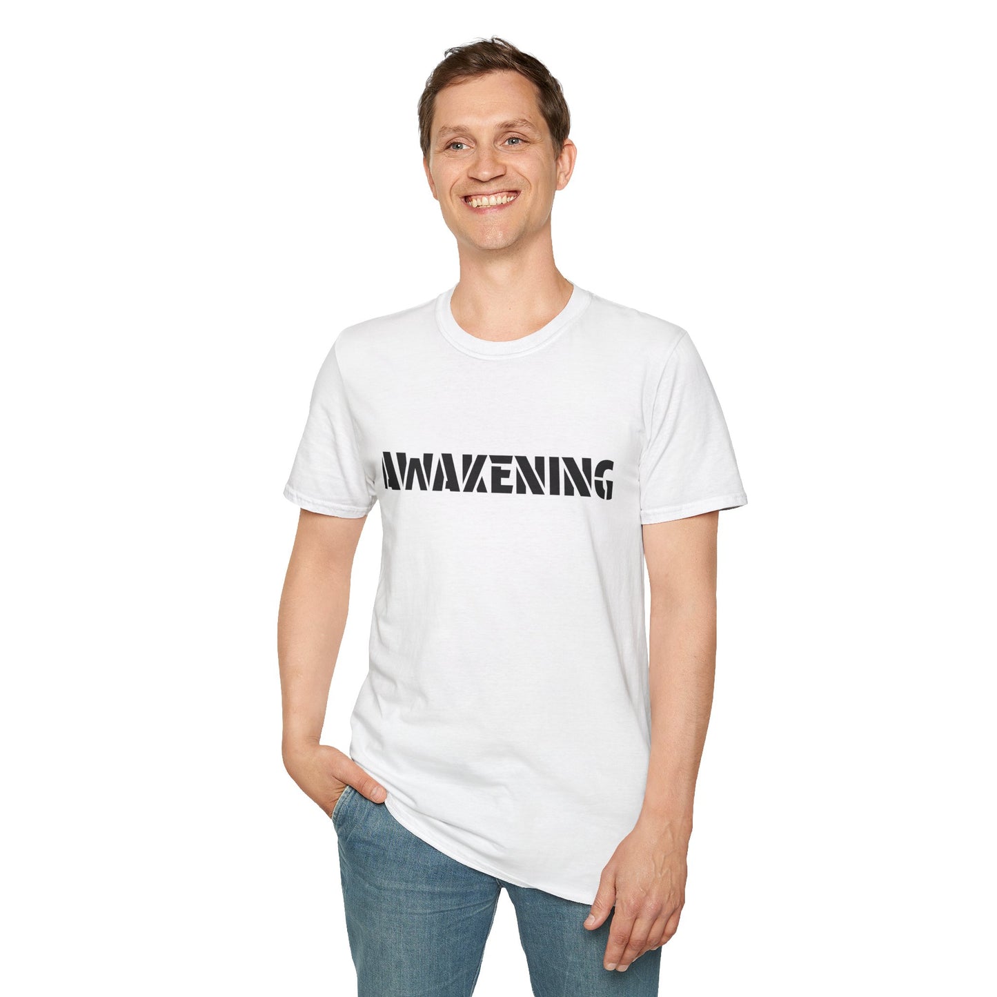 Awakening Unisex Softstyle T-Shirt – Comfortable & Inspirational Wear