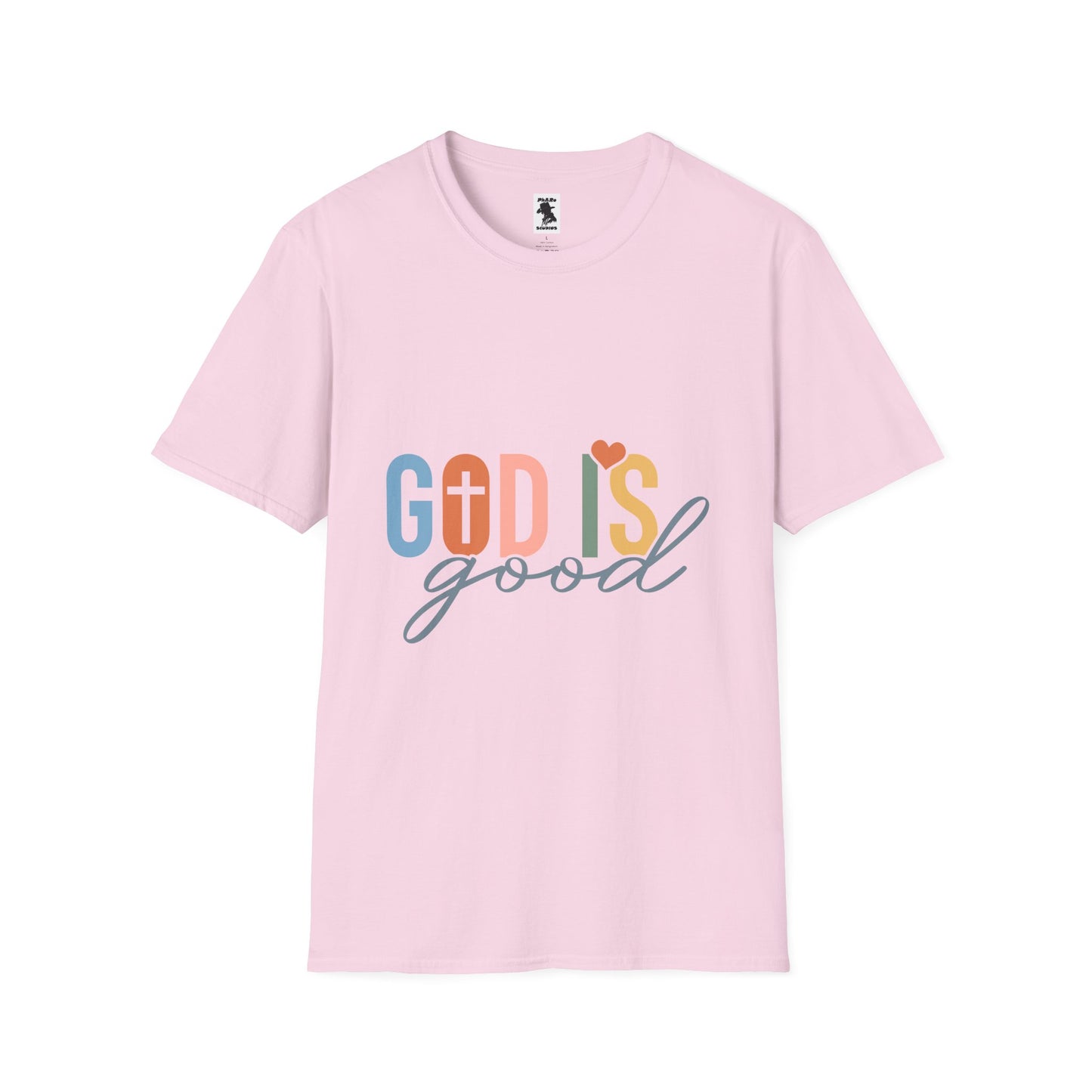 Unisex Softstyle T-Shirt - "God Is Good" Inspirational Tee