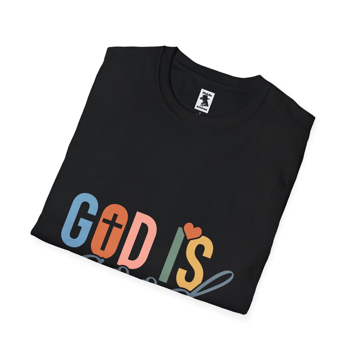 Unisex Softstyle T-Shirt - "God Is Good" Inspirational Tee