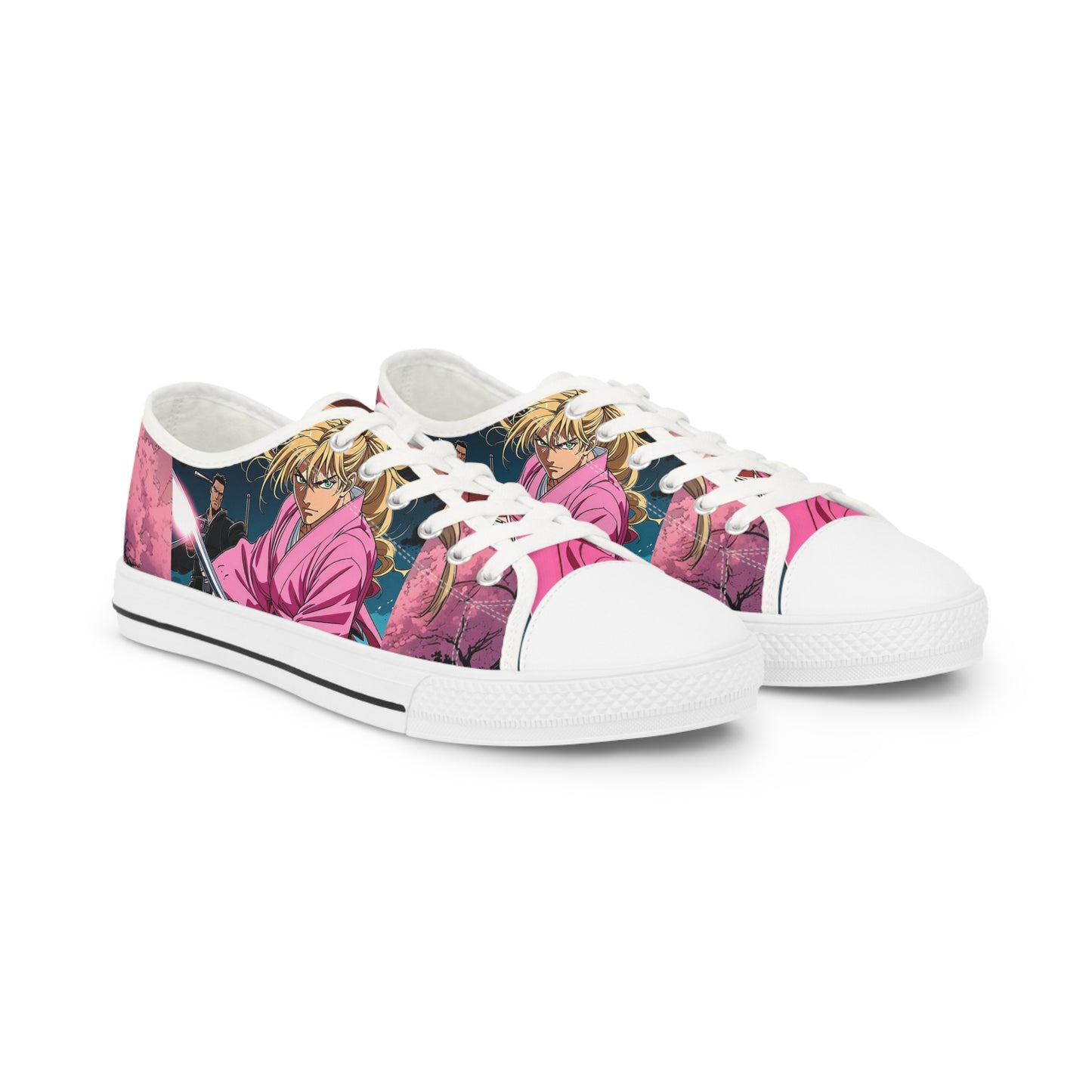 Crimson Twilight - Men's  Low Top Sneakers