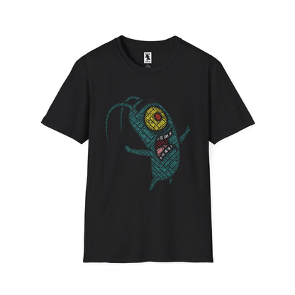 Plankton - Unisex Softstyle T-Shirt - Quirky Cartoon Design