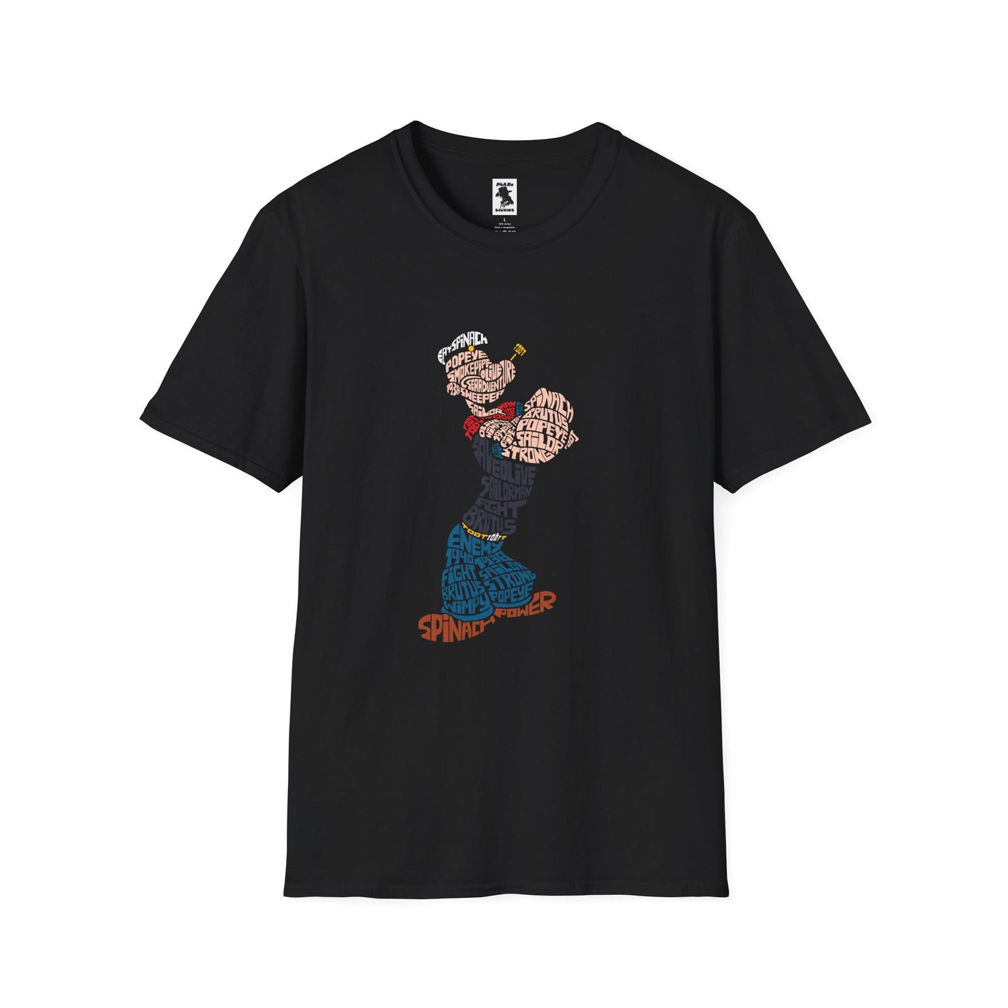 Retro Popeye Softstyle Unisex T-Shirt for Fans