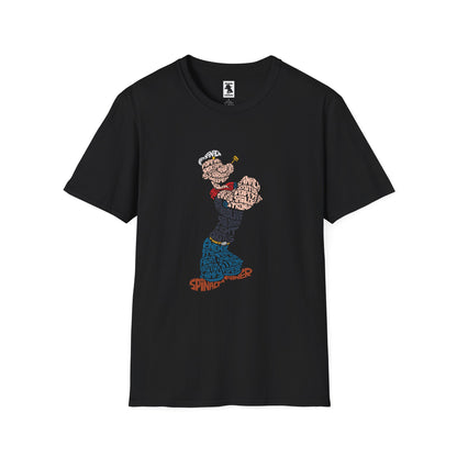 Retro Popeye Softstyle Unisex T-Shirt for Fans