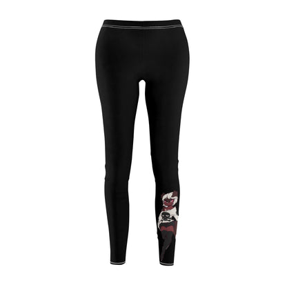 Savannah Merlot - Women's Mid-rise Casual Leggings