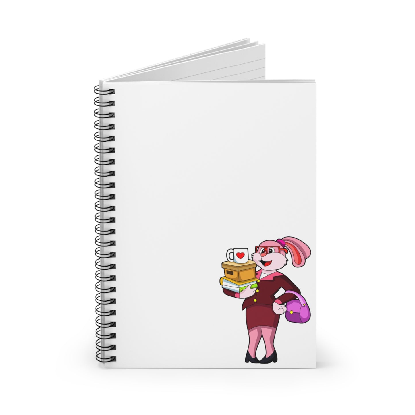 Spiral Notebook - Ruled Line - Fluffy