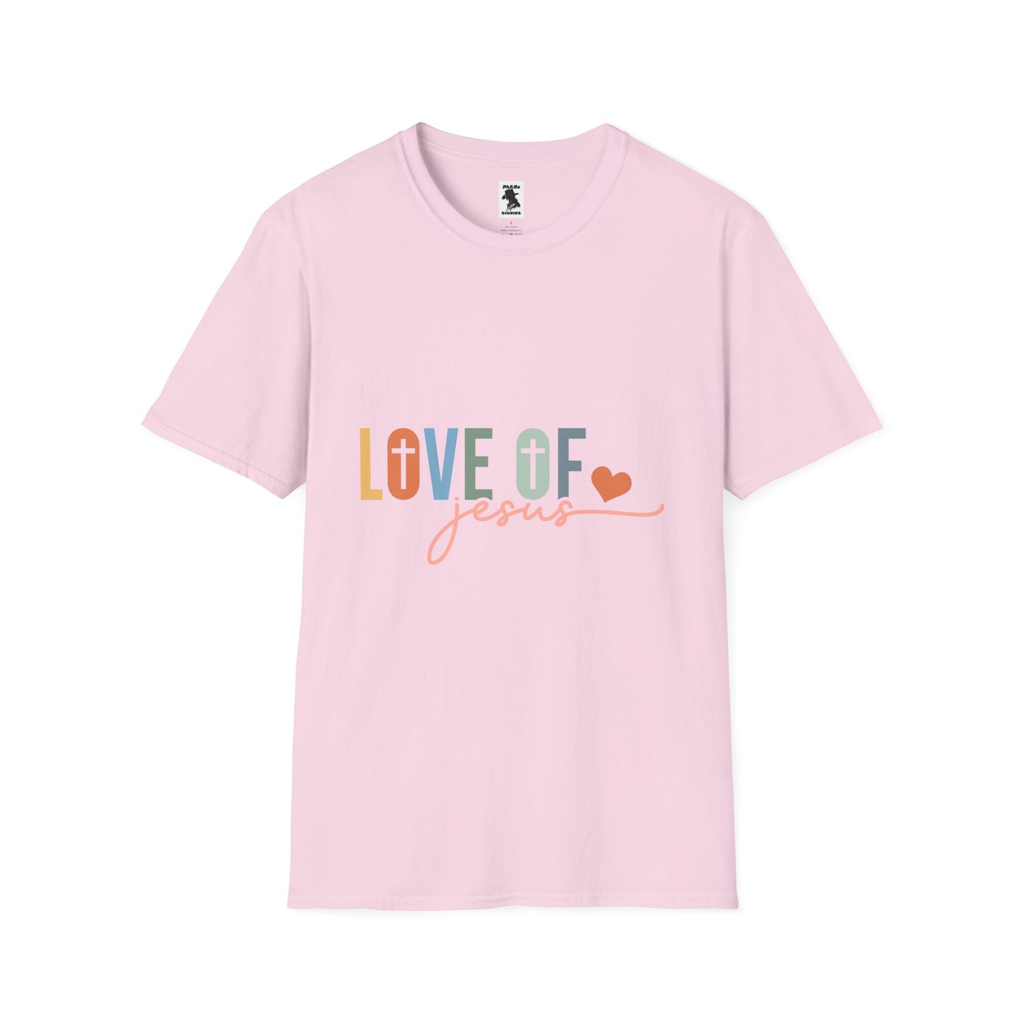 Love of Jesus Unisex Softstyle T-Shirt - Faith-Based Graphic Tee