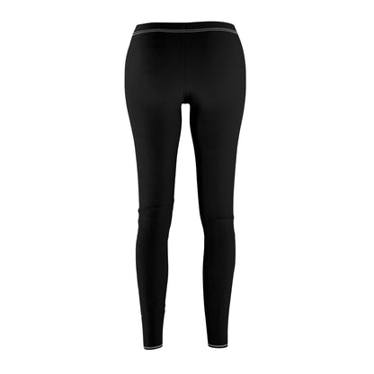 Savannah Merlot - Women's Mid-rise Casual Leggings