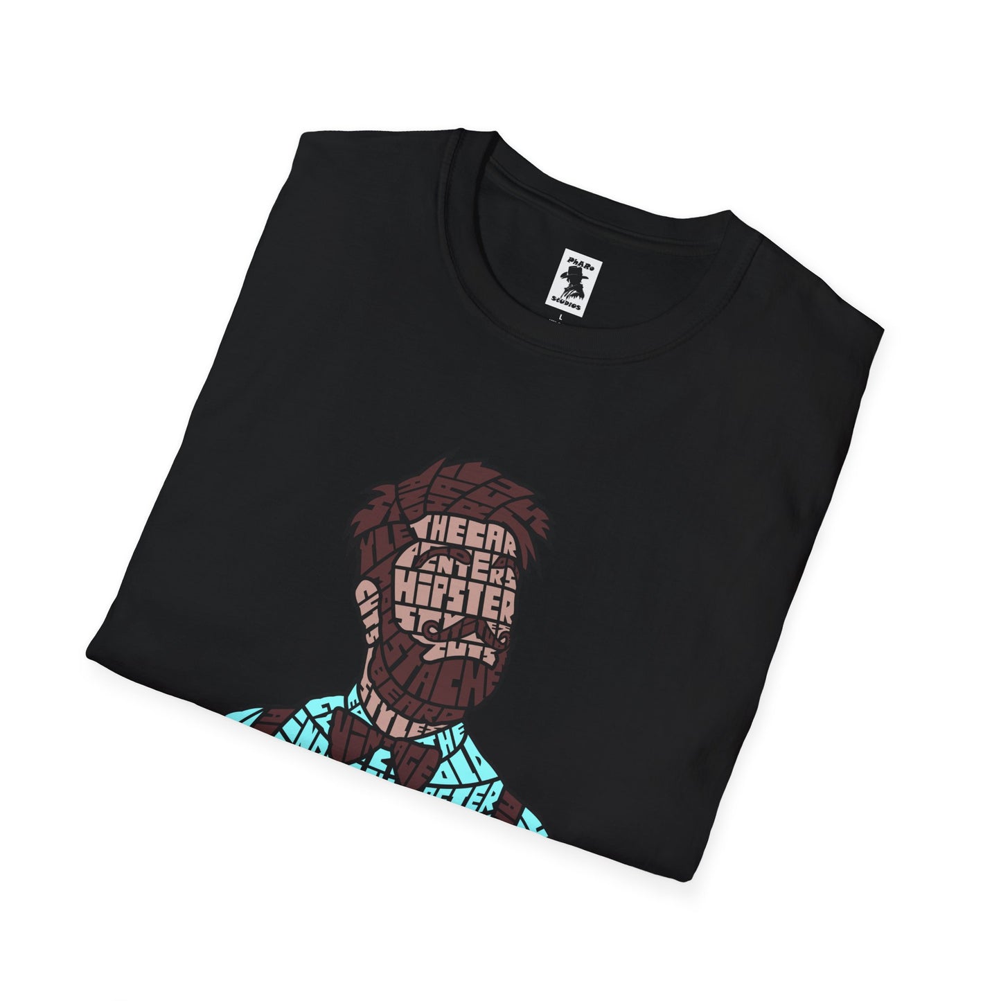 Hipster - Softstyle Black Tee