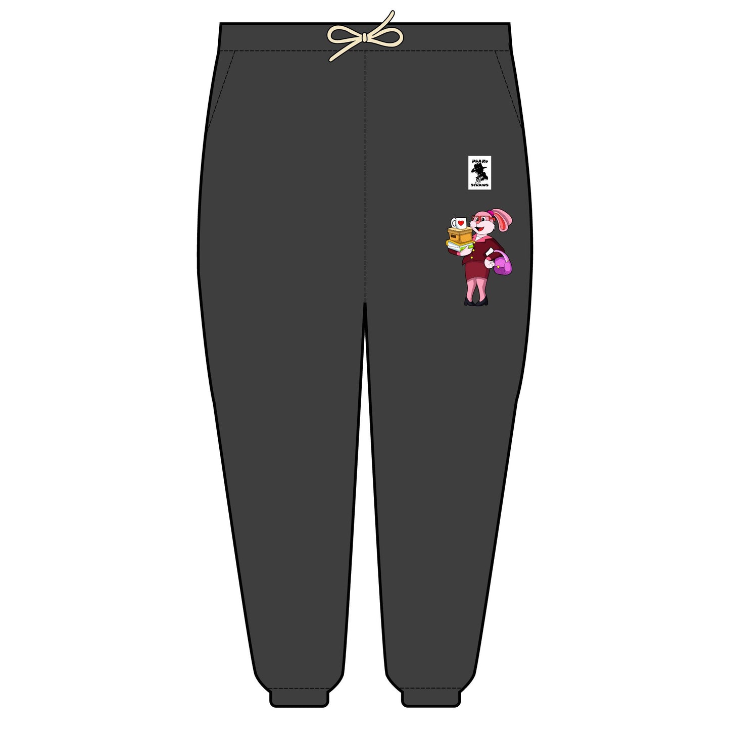 G.G. & Friends-Fluffy-Unisex Lightweight Fleece Joggers