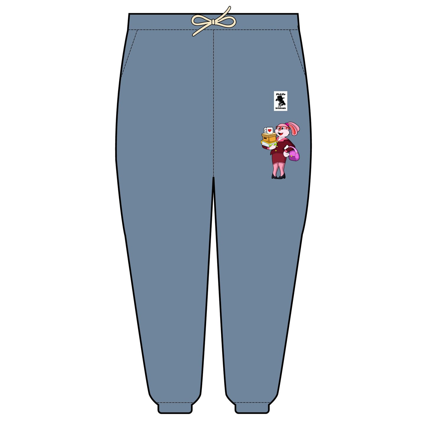 G.G. & Friends-Fluffy-Unisex Lightweight Fleece Joggers