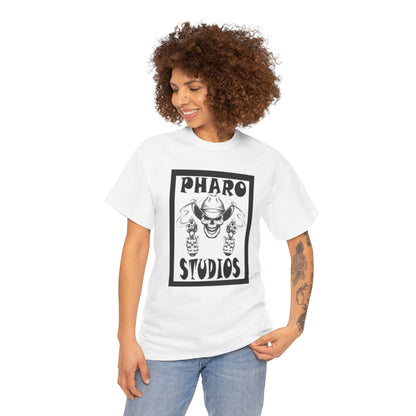 Unisex Heavy Cotton Tee - PhARo Studios Logo