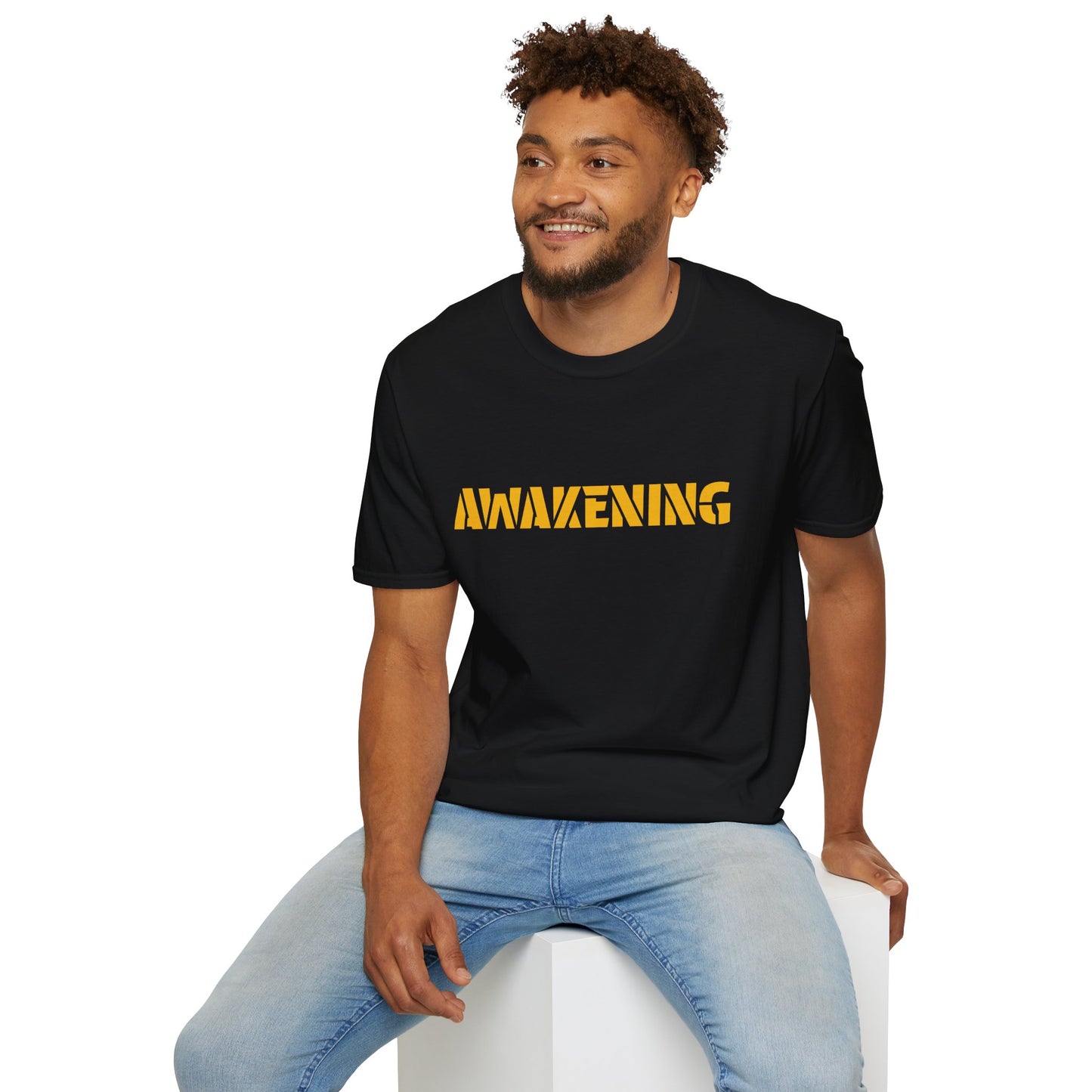 Awakening Unisex Softstyle T-Shirt – Comfortable & Inspirational Wear