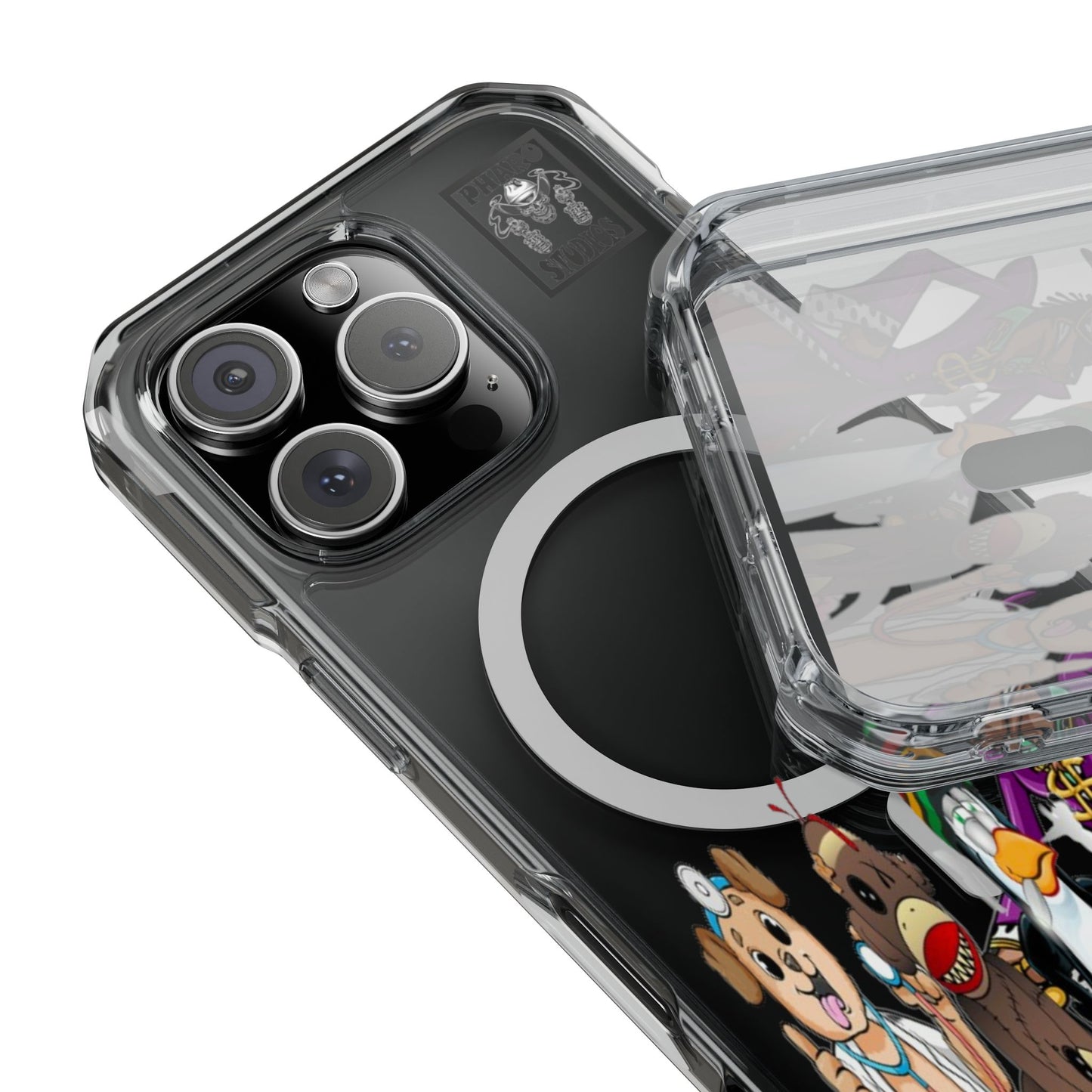 G.G. & Friends Magnetic Clear Impact Cases for iPhone