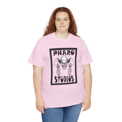 Unisex Heavy Cotton Tee - PhARo Studios Logo