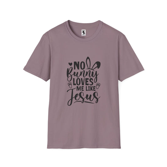 No Bunny Loves Me Like Jesus Unisex Softstyle T-Shirt