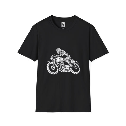 Motorcycle Rider Unisex Softstyle T-Shirt