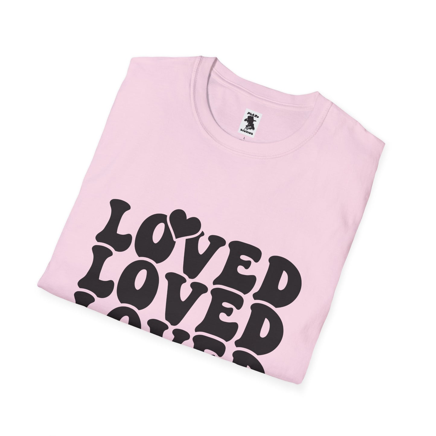 Loved Unisex Softstyle T-Shirt - Inspirational Faith Apparel - Perfect for Gifts and Celebrations