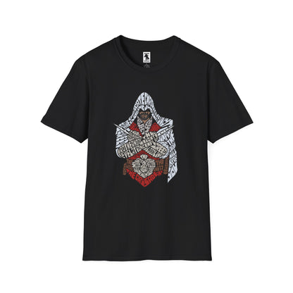 Assassin Inspired Unisex Softstyle T-Shirt - Graphic Tee for Gamers