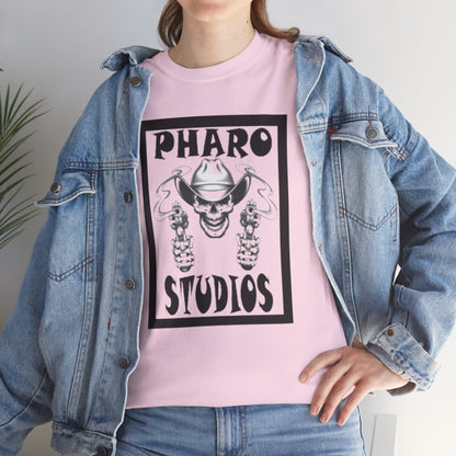 Unisex Heavy Cotton Tee - PhARo Studios Logo