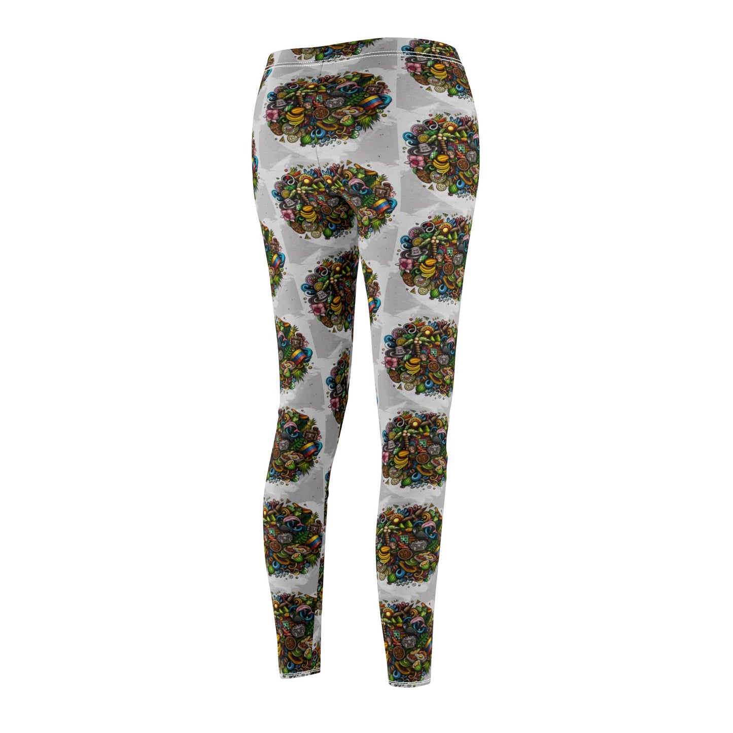 Colombia - Women's Mid-rise Casual Leggings