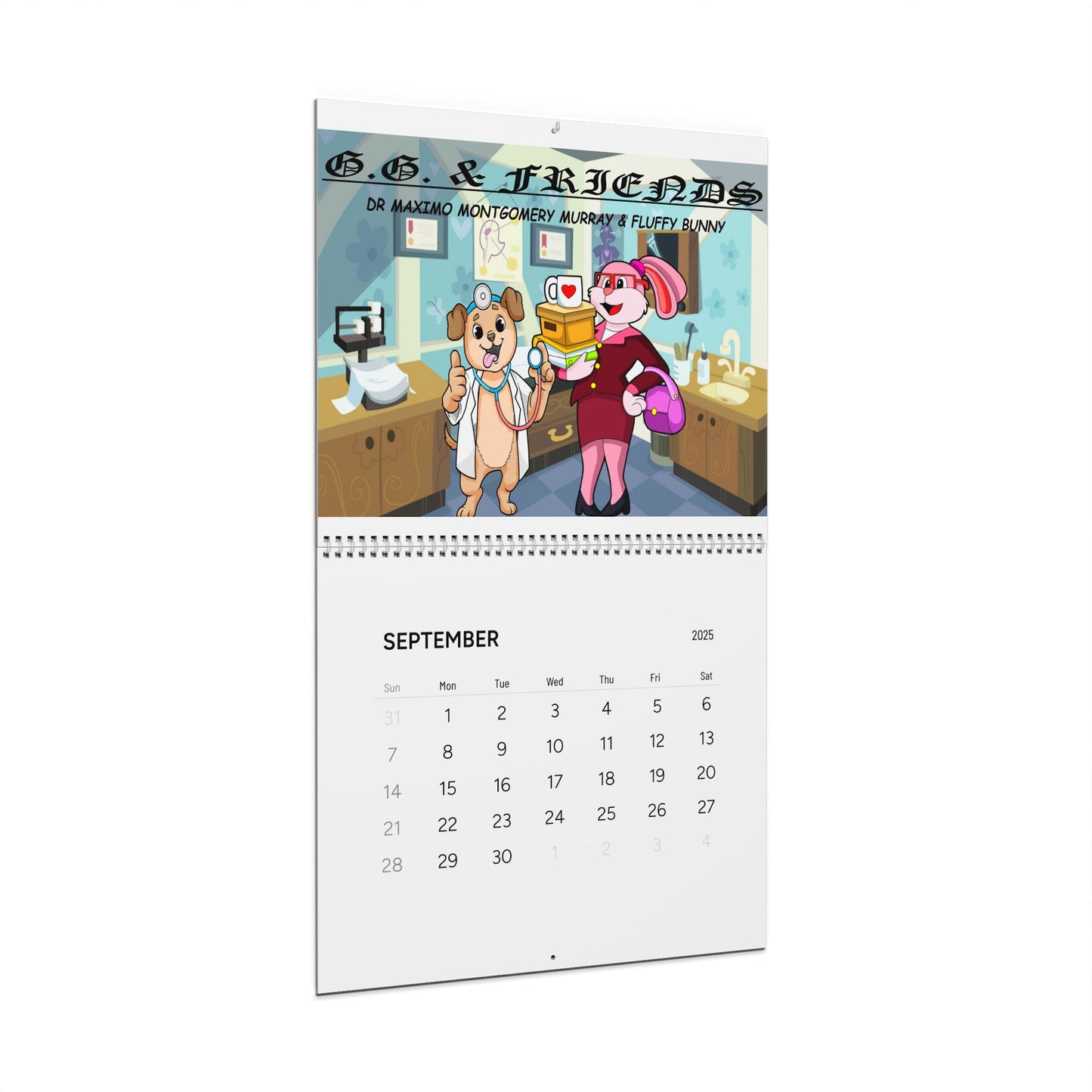 G.G. & Friends Wall Calendars (2025)