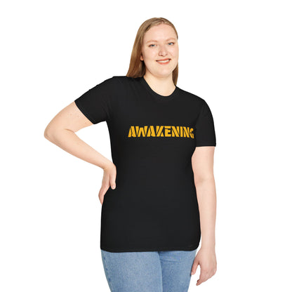 Awakening Unisex Softstyle T-Shirt – Comfortable & Inspirational Wear