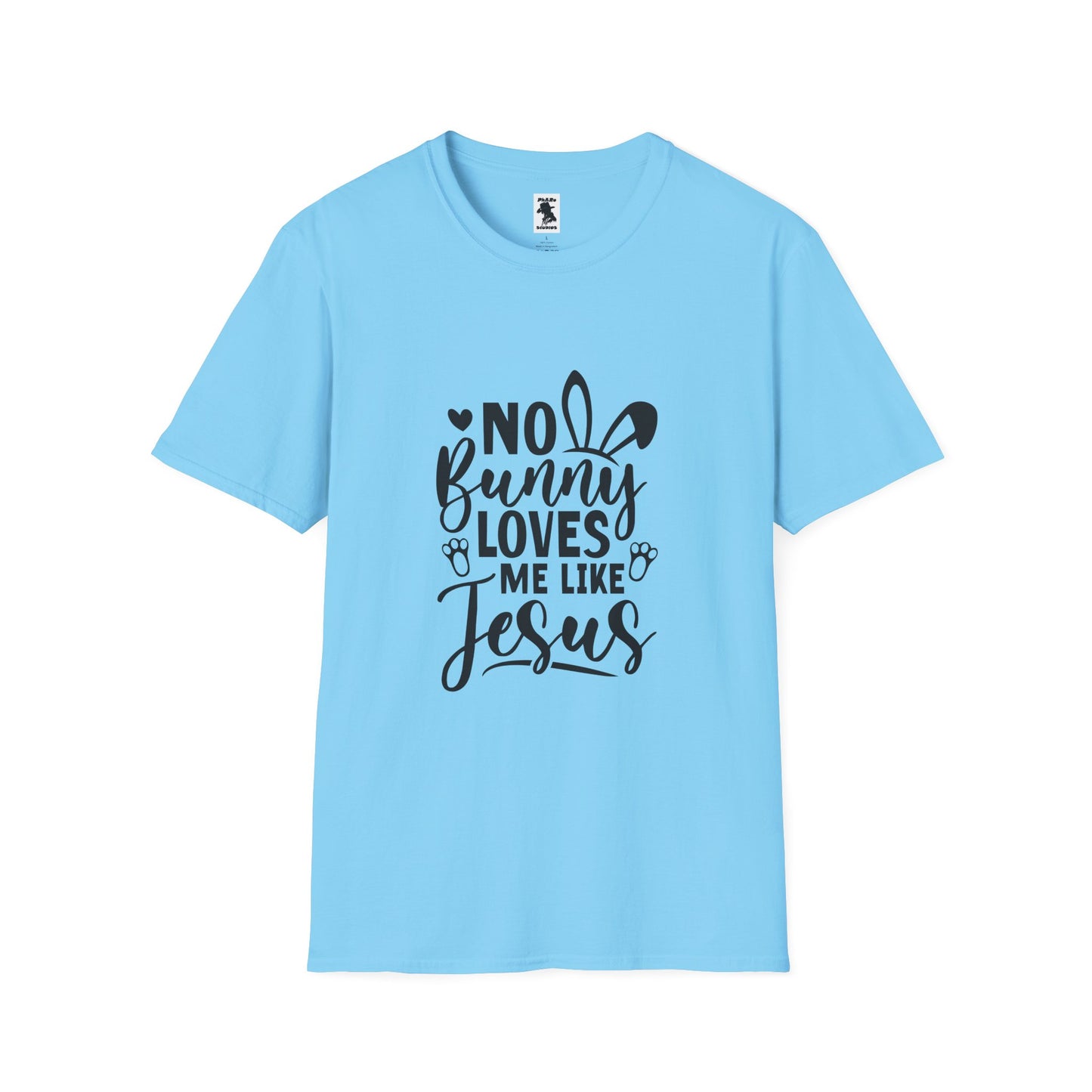 No Bunny Loves Me Like Jesus Unisex Softstyle T-Shirt