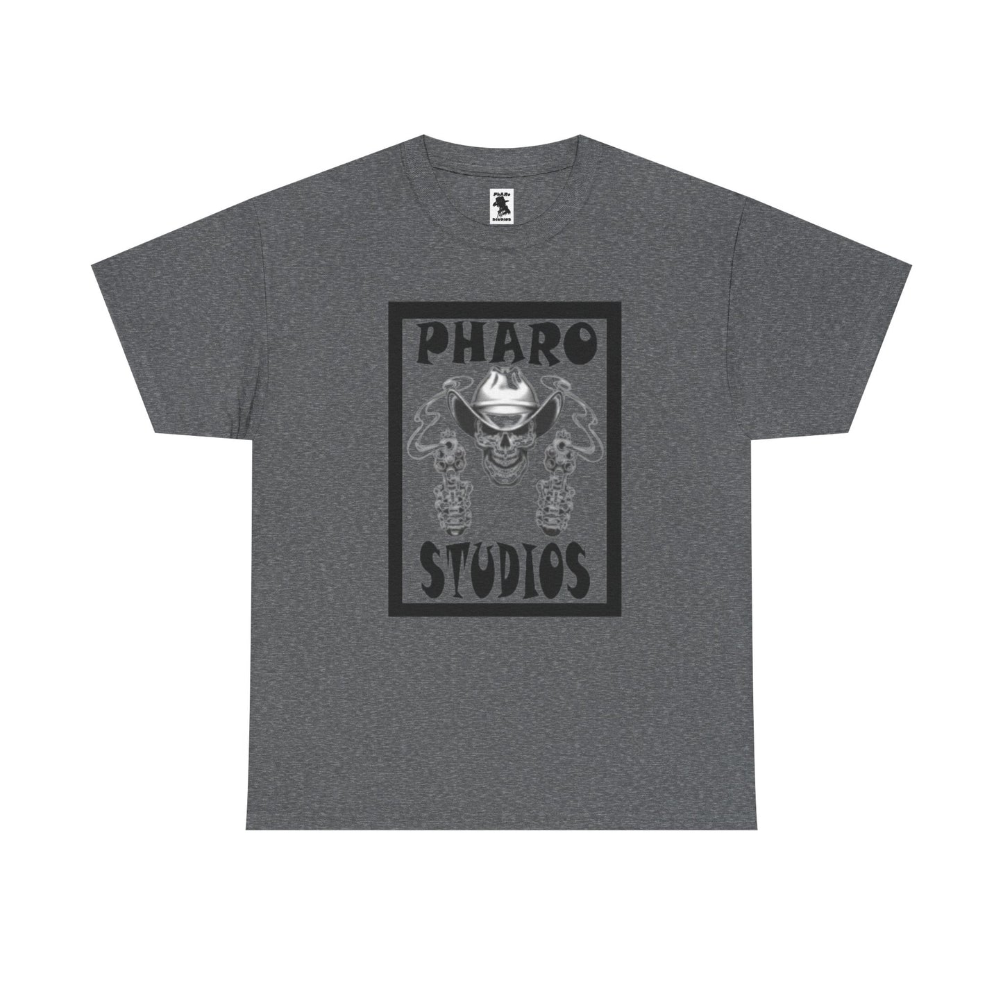 Unisex Heavy Cotton Tee - PhARo Studios Logo