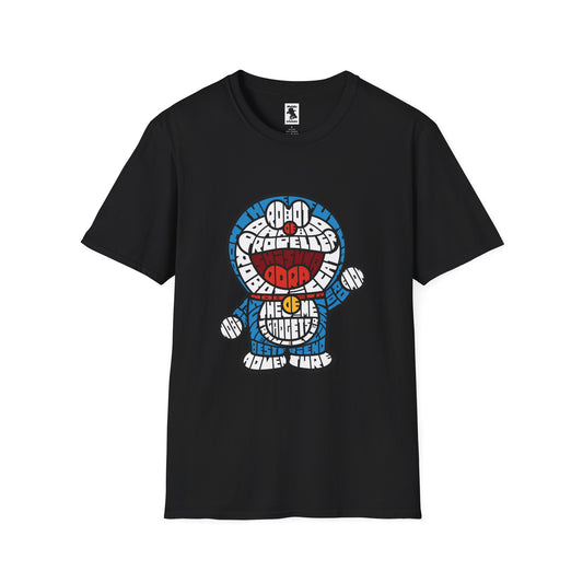 Robot Cat - Unisex Softstyle T-Shirt