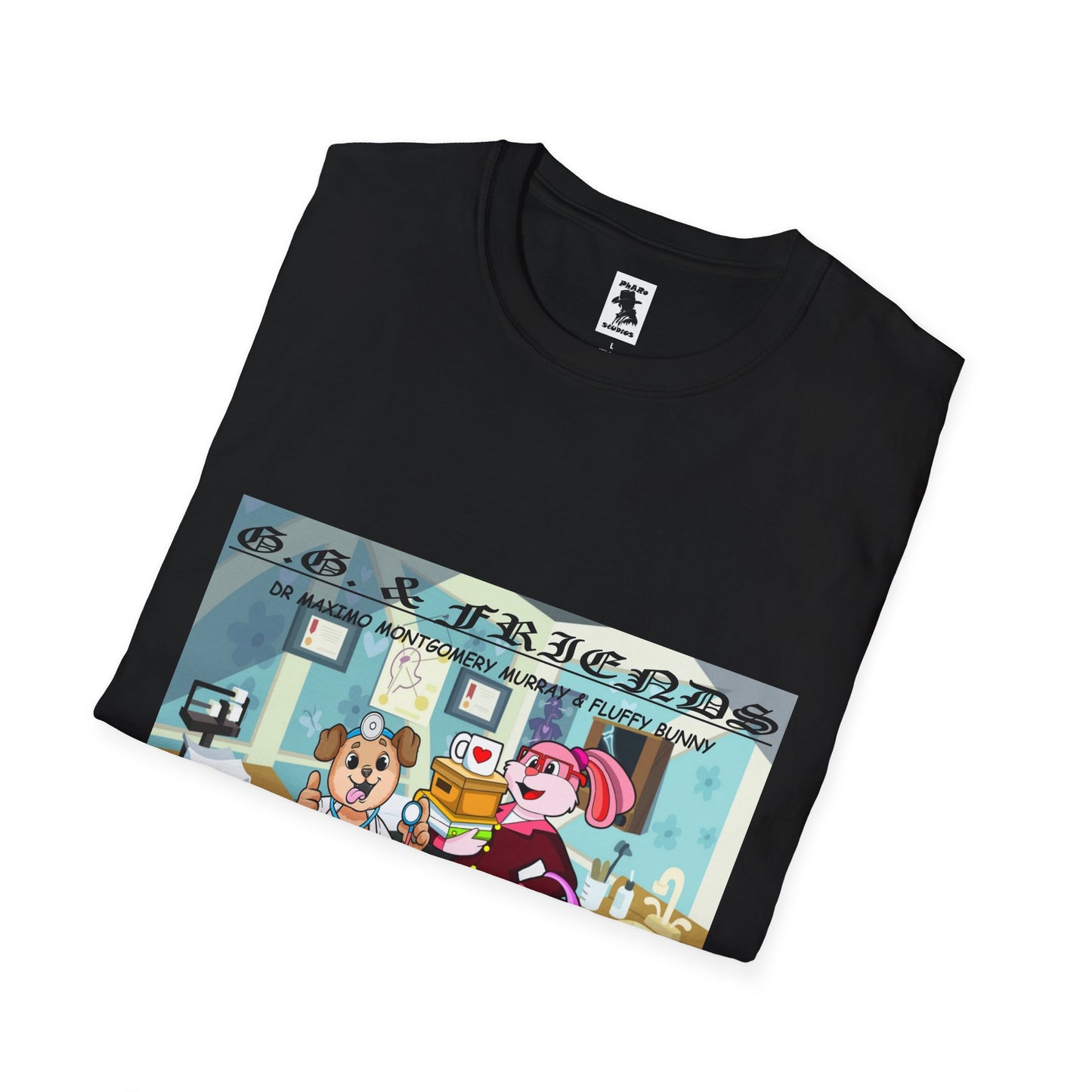 Unisex Softstyle T-Shirt - Dr Max & Fluffy - G.G. & Friends